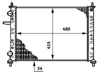 Thumbnail - Radiateur - CR631000S - MAHLE