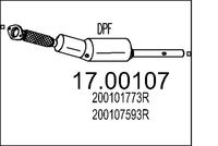 Ruß-/Partikelfilter, Abgasanlage