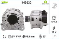 Generator / Alternator VALEO, Cod: 443030