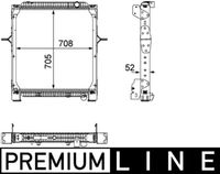 Thumbnail - Radiateur - CR894000P - MAHLE