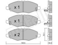 Bremsbelagsatz, Scheibenbremse