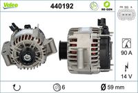 Generator / Alternator VALEO, Cod: 440192