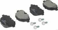 Bremsbelagsatz, Scheibenbremse