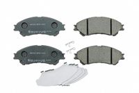 комплект спирачно феродо, дискови спирачки