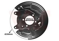 Spritzblech, Bremsscheibe