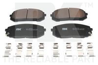 Bremsbelagsatz, Scheibenbremse