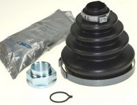 Faltenbalgsatz, Antriebswelle