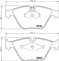 Set placute frana,frana disc TEXTAR, Cod: 2416101