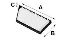 Filter, Innenraumluft