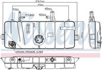 NISSENS Expansietank, koelvloeistof 5