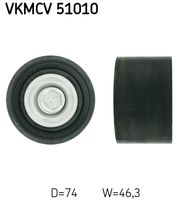 Umlenk-/Führungsrolle, Keilrippenriemen