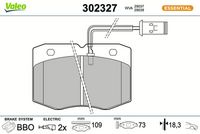 Bremsbelagsatz, Scheibenbremse