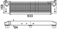 Thumbnail - Intercooler, inlaatluchtkoeler - CI192000P - MAHLE