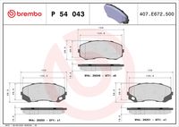 Bremsbelagsatz, Scheibenbremse