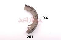 Set saboti frana ASHIKA, Cod: 55-02-251