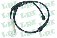 предупредителен контактен сензор, износване на накладките