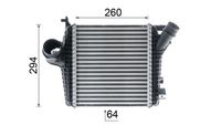 Thumbnail - Intercooler, inlaatluchtkoeler - CI221000P - MAHLE