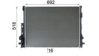 Thumbnail - Radiateur - CR2605000P - MAHLE