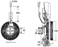 Thumbnail - Koppeling, radiateurventilator - CFC139000P - MAHLE