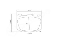 BREMBO High performance remblokkenset 3