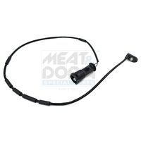 предупредителен контактен сензор, износване на накладките