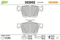 Bremsbelagsatz, Scheibenbremse