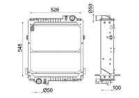Thumbnail - Radiateur - CR2404000P - MAHLE