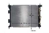 Thumbnail - Radiateur - CR2104000S - MAHLE