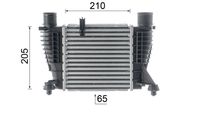 Thumbnail - Intercooler, inlaatluchtkoeler - CI13000P - MAHLE