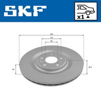 Disc frana SKF, Cod: VKBD 91364 V1