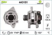 Generator / Alternator VALEO, Cod: 443151