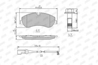 Bremsbelagsatz, Scheibenbremse