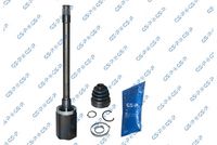 каре комплект, полуоска