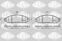 комплект спирачно феродо, дискови спирачки