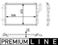 Thumbnail - Condensor, airconditioning - AC48000P - MAHLE