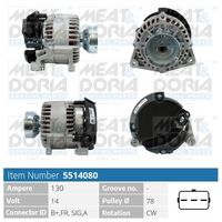 Generator / Alternator MEAT & DORIA, Cod: 5514080