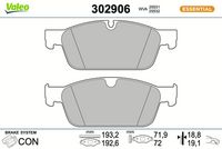 Bremsbelagsatz, Scheibenbremse