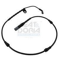 предупредителен контактен сензор, износване на накладките