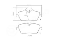 BREMBO High performance remblokkenset 3