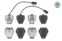 комплект спирачно феродо, дискови спирачки