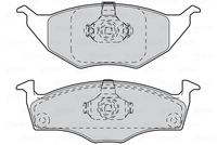 Bremsbelagsatz, Scheibenbremse