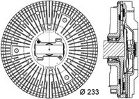 Thumbnail - Koppeling, radiateurventilator - CFC25000P - MAHLE