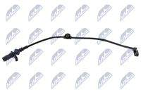 предупредителен контактен сензор, износване на накладките