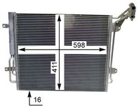 Thumbnail - Condensor, airconditioning - AC849000S - MAHLE