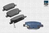 комплект спирачно феродо, дискови спирачки