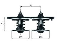 Thermostat, Kühlmittel
