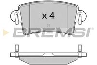 Комплект спирачно феродо, дискови спирачки BP3074TR BREMSI