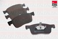 комплект спирачно феродо, дискови спирачки