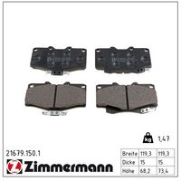 Bremsbelagsatz, Scheibenbremse Bremsbelagsatz, Scheibenbremse