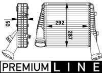 Thumbnail - Intercooler, inlaatluchtkoeler - CI141000P - MAHLE